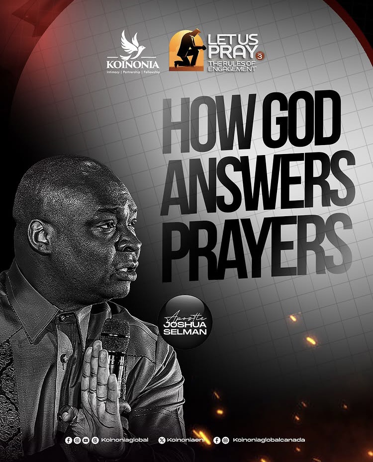 How God answers Prayers