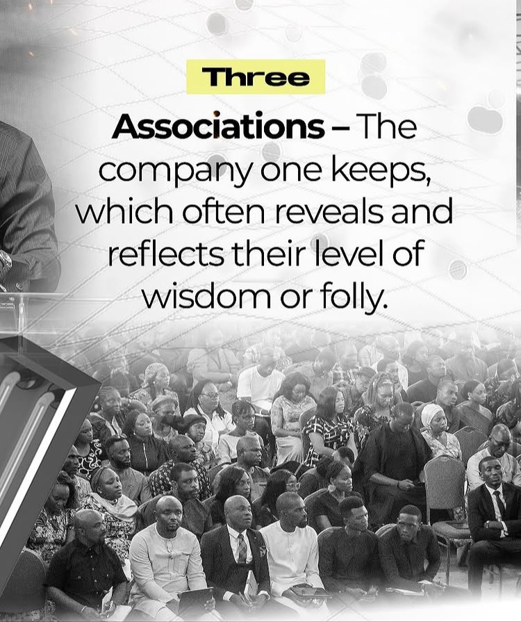 The 3rd Biblical parameter for categorising the 
              wise and the foolish