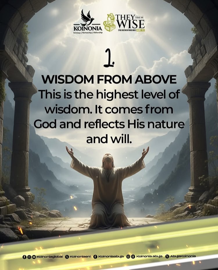 The 1st of 4 kinds of Wisdom according to 
                scripture