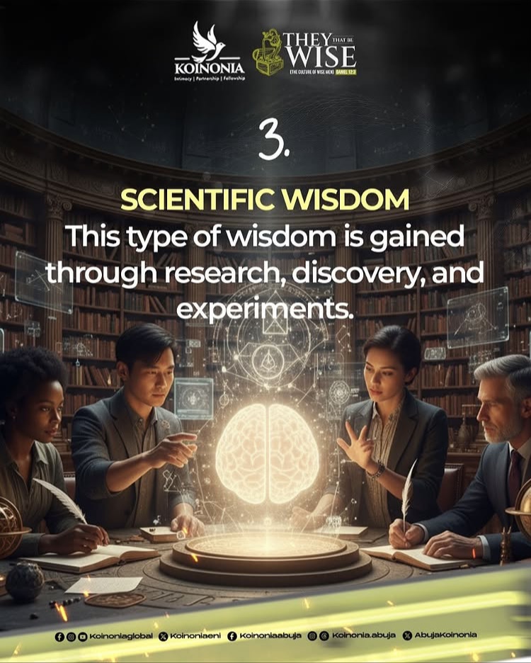 The 3rd kind of Wisdom according to 
                scripture