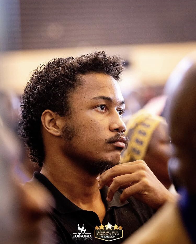 Man listening to the Word of God