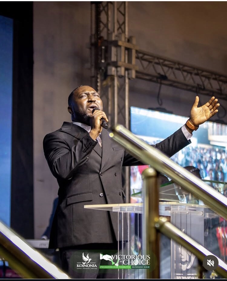 Worship time in Church