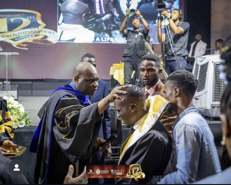 Anointing session