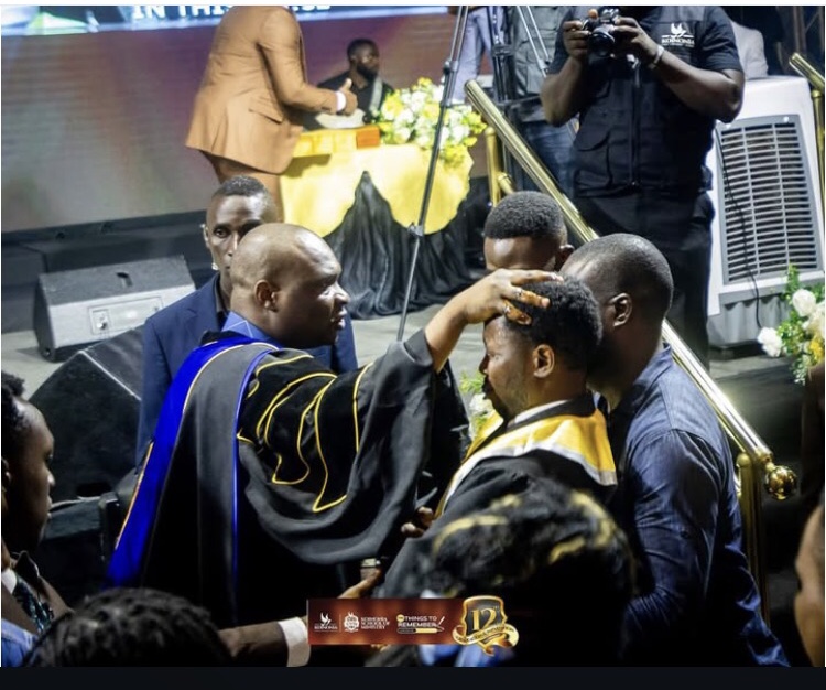 Anointing session