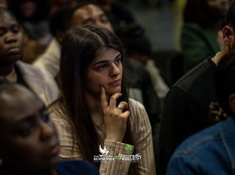 a sister attentive to the teaching