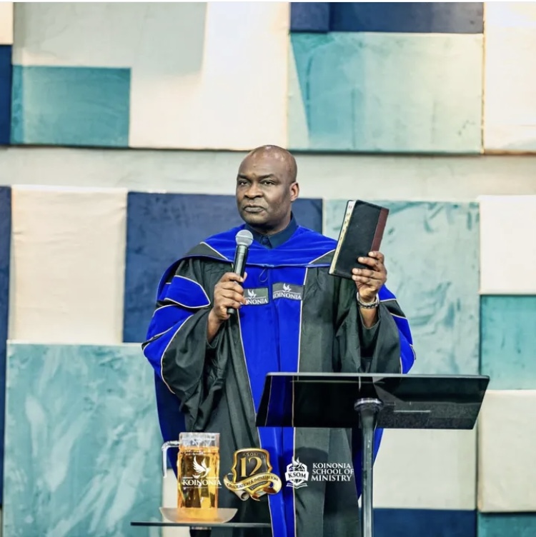 Apostle Joshua on stage