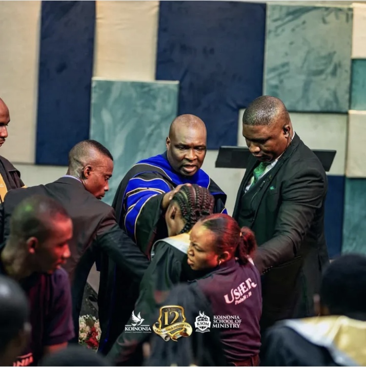 Anointing session