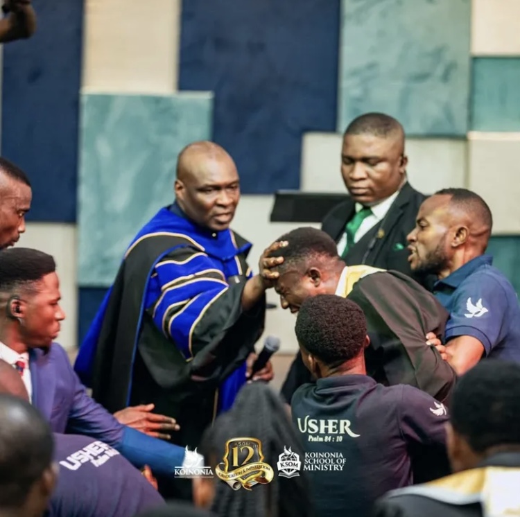 Anointing session