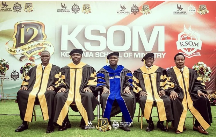 KSOM leadership with Apostle Joshua